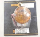 Custom Chrome Amber Led Front Dual Filament Turn Signal. Fixed Price $89.99.