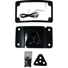 Kodlin Usa 3-HOLE License Plate Mount Curved Black KUS20352. Fixed Price $149.99.