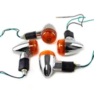 4PCS Amber Turn Signal Lights For Suzuki Boulevard C109R C50 C90 40 83. Fixed Price $17.00.