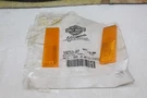 Qty Genuine Harley-davidson Amber Reflector P/n 59253-87 Nos. Fixed Price $15.00.