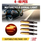 4-40PCS Led Turn Signal Amber Light Left Right For Kawasaki Ninja 250R 2008-2012. Fixed Price $55.53.