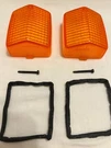 Turn Signal Lenses Pair Honda Stanley 290054 Sae D82 Oem W/ Gaskets. Fixed Price $9.67.