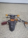 Honda Grom Oem Turn Signals, Tail Light, License Plate Rear Fender. Fixed Price $99.99.
