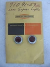 2 Nos Harley Davidson Signal Lights Lens 71091-59 Sportster Xlh Nacelle. Fixed Price $199.00.