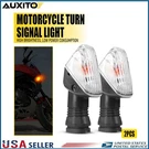 Front/rear Turn Signal Light Indicator Lamp For Kawasaki Ninja 250R ZX-6R Clea. Fixed Price $16.99.