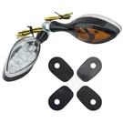 Touring Stalk Turn Signal For Kawasaki Yamaha Ninja R1 Light Front Blinker Black. Fixed Price $29.99.