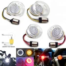 White&amber Red Bullet Led Front Rear Turn Signal Light 1157 Insert For Harl. Fixed Price $82.55.