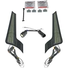 Custom Dynamics Led Light Panels- '10-'13 Black/smoke CD-FASCIA-SS6BS. Fixed Price $199.95.