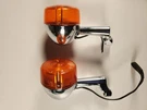 Oem Harley Davidson Chrome Front Left Right Turn Signals HD-1 Sae Dp 85 Dot Pm. Fixed Price $34.95.