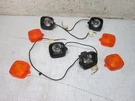 1985-86 Honda TG50 Gyro Turn Signals Front Rear. Fixed Price $95.00.