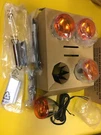 Custom Chrome Bullet Style Turn Signal Kit 88-07 Harley Softail Front& Rear. Fixed Price $244.44.