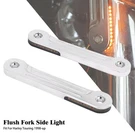 Alloy Art Led Front Signal Lights Clear Lens/amber Chrome SGFS-1 Harley Davidson. Fixed Price $129.90.