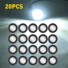 20X Pickup Round Side Marker Lights 3/4"LED Bullet Truck Trailer White. Fixed Price $19.94.