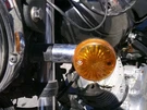 Turn Signal Left Front Yamaha Sr 250 1985 114070. Fixed Price $11.66.