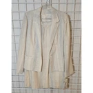 Royce Ltd Ny Vintage Cream And Light Gray Blue Striped Skirt Suit Set 10 Nwt. Fixed Price $54.00.