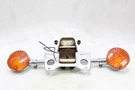 1982 Honda CB900C Oem Rear Turn Signals Light Indicators Pair W Chrome Mount. Fixed Price $45.50.