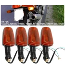 Left&right 4X Turn Signal Lights Fits For Yamaha FZR400 FZR600 Radian XT600. Fixed Price $16.02.