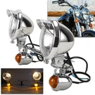 Passing Spot Fog Light Bar & Turn Signals Lamp For Harley Softail Fatboy Flstf. Fixed Price $44.95.