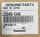 Kawasaki Oem Turn Signal Nib (23040-1246) 1993-2001 Ninja ZX-1100 Front Right. Fixed Price $52.00.