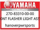 Yamaha Oem Part 27D-83310-00-00 Front Flasher Light Assy. Fixed Price $120.99.