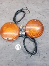 Honda Oem CB900 CB750 CB550 CB500 CB400 GL1000 CX500 Front Turn Signal Set Pair. Fixed Price $50.00.