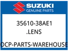 Suzuki Oem Part 35610-38AE1 Lens, Lh. Fixed Price $33.04.