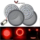 Eagle Lights 2" Bullet/deuce Harley Led Rear Turn Signal Kit Red - Smoked Lenses. Fixed Price $89.99.