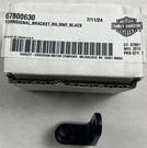 Harley Davidson Genuine Right Front Turn Signal Mounting Bracket 67800630. Fixed Price $33.25.