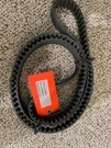 Used Drive Belt For A '15 Bmw F800GT Motorcycle. Fixed Price $125.00.