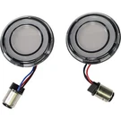 Kuryakyn 2902 Smoke Tracer Led Front Turn Signals For Harley 1157 Deuce Style. Fixed Price $166.99.