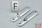 2016 Harley Street Glide Front Turn Signal Mount Bracket Set Chrome #4095. Fixed Price $99.44.