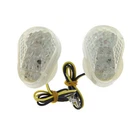 Flush Mount Clear For Kawasaki Ninja Light Zx 6R 9R 10R Led Turn Signal Marker. Fixed Price $17.74.