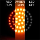 Letric Lighting Bullet Style Swtchbcks Red/amb. Fixed Price $81.99.