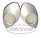 2004-2006 Yamaha YZF-R1 Greggs Custom Signals Silver Frosted Front Lights. Fixed Price $98.95.