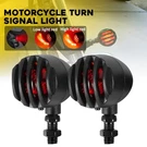 Motorcycle Turn Signal Blinker Indicator Light Red Black Bullet Front Rear 12V. Fixed Price $17.09.