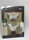 Oem Harley Touring Classic Chrome Turn Signals Visors 67786-86T Flat Lens. Fixed Price $26.95.