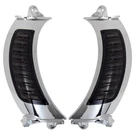 Hogworkz Chrome Vizionz Led Turn Signal & Drl Vent Inserts HW307031. Fixed Price $179.98.
