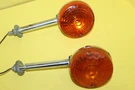 1998 Yamaha Virago XV1100 Aftermarket Front Left Right Turn Signals Light. Fixed Price $8.00.