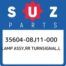 35604-08J11-000 Suzuki Lamp Assy,rr Turnsignal,l 3560408J11000, New Genuine Oem. Fixed Price $74.72.