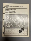 Harley-davidson Fxrp Models Parts Catalog 1984-1985, 99454-85. Fixed Price $49.99.