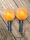 2 Vintage 70'S Yamaha YHA311 Motorcycle Turn Signals Amber Lenses. Fixed Price $35.88.