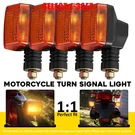 Black Turn Signal Indicator Fit Honda TLR200 Reflex 1986-1987 Front Rear 4-12X. Fixed Price $75.99.