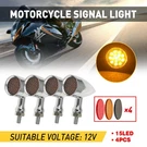 Auxito Motorcycle Turn Signal Amber Light For Sportster Xl 1200 883 Hight Bright. Fixed Price $38.99.