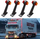 12V 4X Outline Truck Caravan Western Star Trailers Side Marker Lights Red /amber. Fixed Price $51.30.