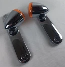 Harley 14-23 Touring Amber Front Turn Signals Marker Led Lamps 68000036 68000037. Fixed Price $141.08.