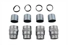 Vtwin Zinc Upper Lower Valve Cover Set Fits 1930-1936 Harley Davidson Vl. Fixed Price $213.95.