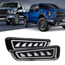 Car Drl 6 Led Daytime Running Light Turn Signal Fog Ford F150 Raptor 17-19. Fixed Price $88.36.