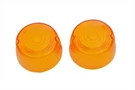 Turn Signal Lens Set Stock Style Amber For Harley-davidson. Fixed Price $38.99.