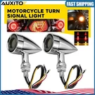Led Turn Signal Lights Bullet Blinker Brake Running Tail Lamp For Kawasaki Ninja. Fixed Price $24.69.