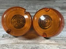 Oem Harley Davidson Chrome Front Left & Right Turn Signals HD-1 Sae Dp 85 Dot. Fixed Price $35.00.